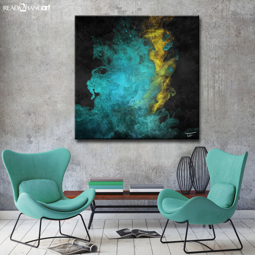Ready2Hangart 'Glitzy Mist Xlv' By Tristan Scott Canvas Art Set, 30" Hx30