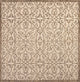 Madrid Vintage Filigree Textured Weave Indoor/Outdoor Area Rug