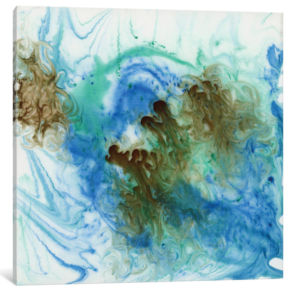 "Pour Nine" by Emily Magone Canvas Print, 37"x37"