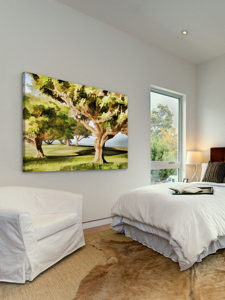 "The Elegance of Trees" Painting Print on Canvas by Robertson