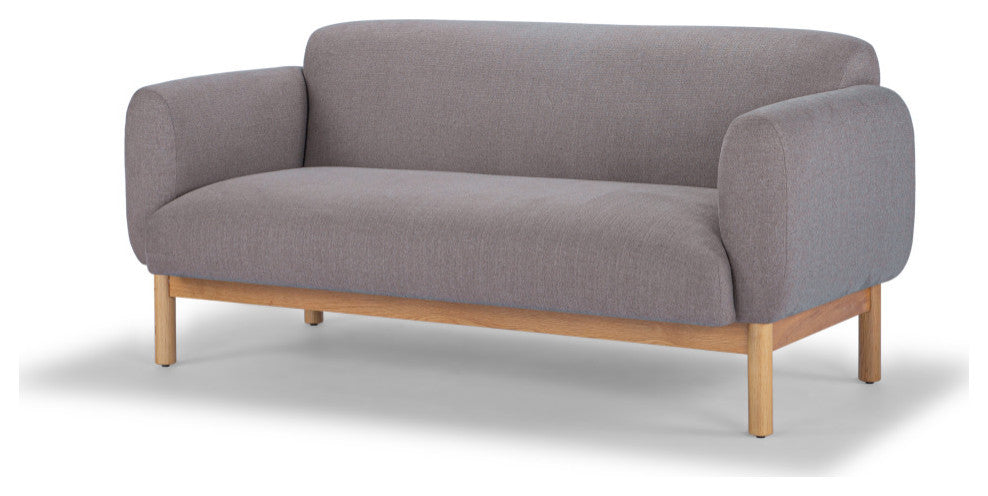 Metro, Tulum 2 Seater Sofa, Dark Brown