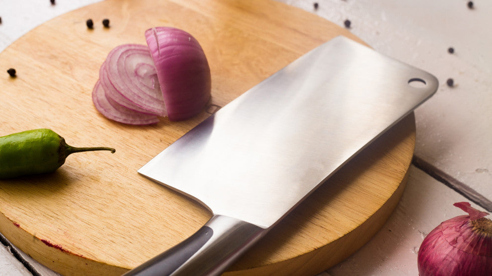 7" Stainless Steel Cleaver