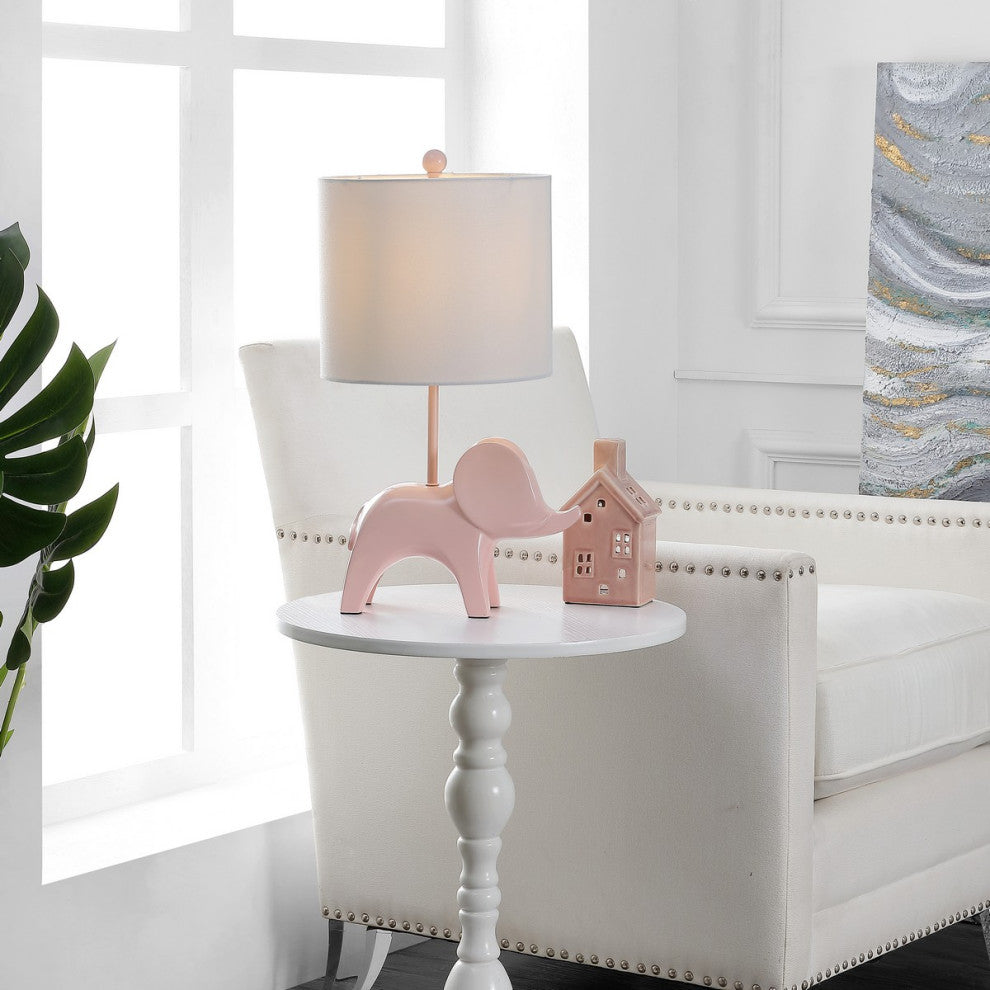 Safavieh Ellie Elephant Lamp Pink