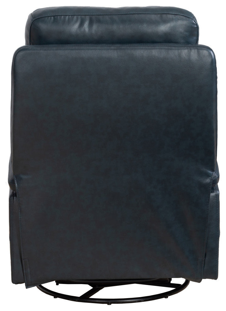 Duffy Swivel Glider Recliner, Ryegate Sapphire Blue