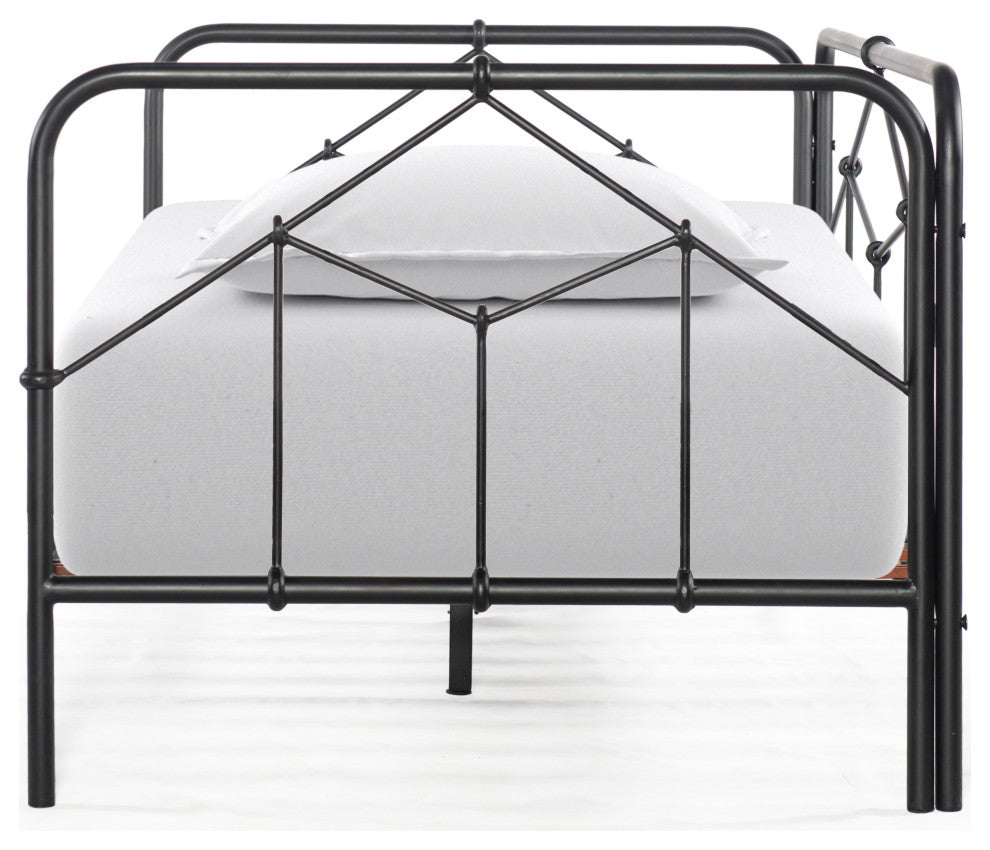 Casey Daybed-Sandblasted Vintage Black