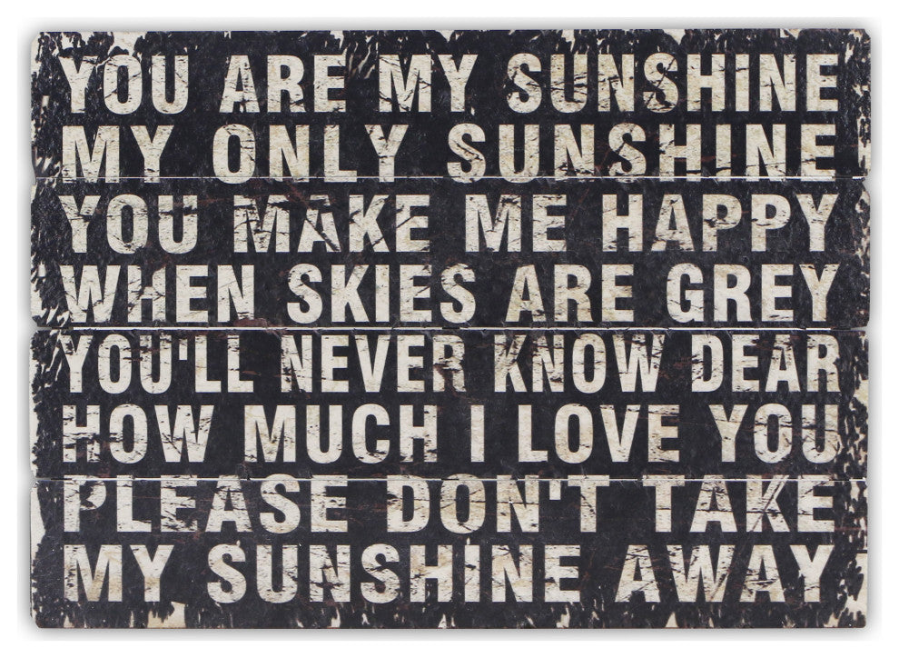 "You Are My Sunshine" Wall Art