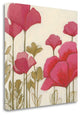 "Ladybug Flowers I" By Maria, Giclee Print on Gallery Wrap Canvas, Ready to Hang