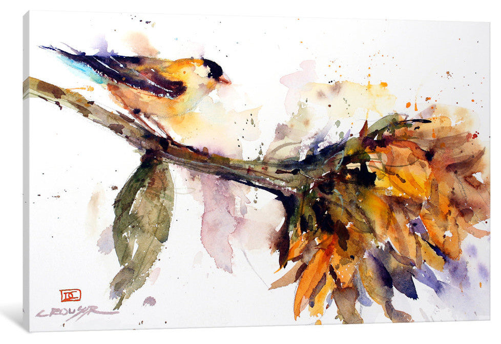 "Sitting on the Tree" by Dean Crouser, 26x18x1.5