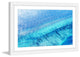"Blue Pools" Framed Painting Print, 18"x12"