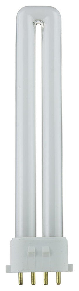Sunlite 13 Watt Pl 4 Pin Single U Shaped Twin Tube, 2Gx7 Base, Warm White