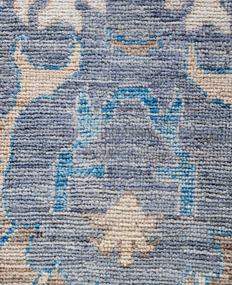 Oushak One-of-a-Kind Hand-Knotted Area Rug Brown, 8'9" x 12'2"