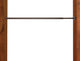 Versailles Green Room 3/4" Stainless Duo Tension Rod In/outdoor48"x86" Espresso