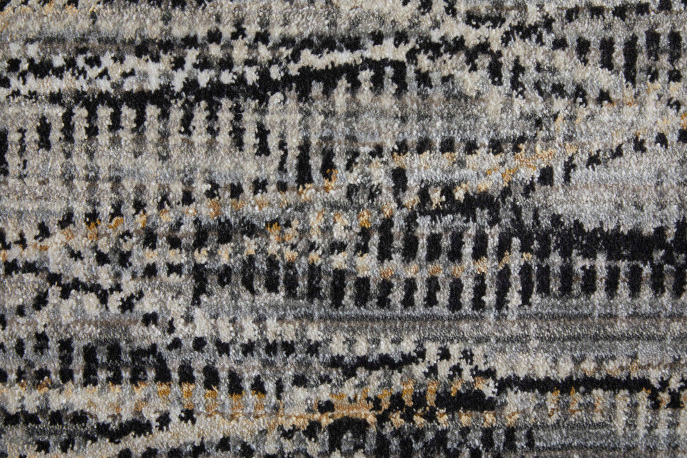 Maxin R39NX Modern/Casual/Industrial Runner, Gray/Charcoal, 2'6"x7'3"