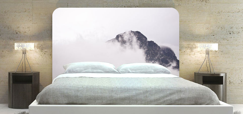 "Clouds Over Tops" Headboard