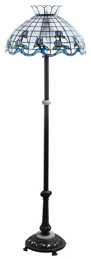 62 High Roseborder Floor Lamp