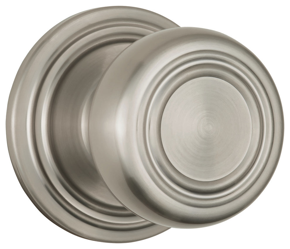 Brinks Webley Dummy Knob, Satin Nickel