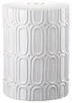 Safavieh Indoor-Outdoor Melody Garden Stool, Antique White