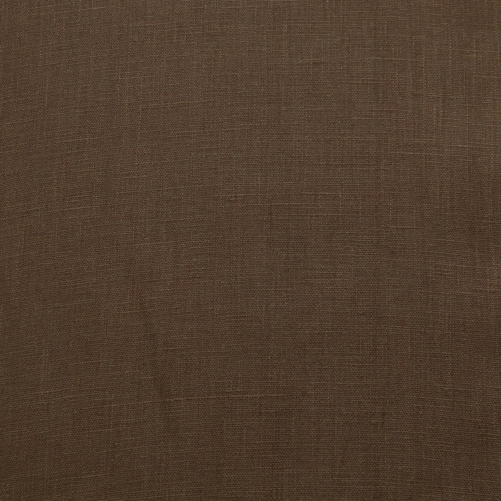 Decorative Pillow in Lattice-Chocolate With Back in Beaufort-Chestnut