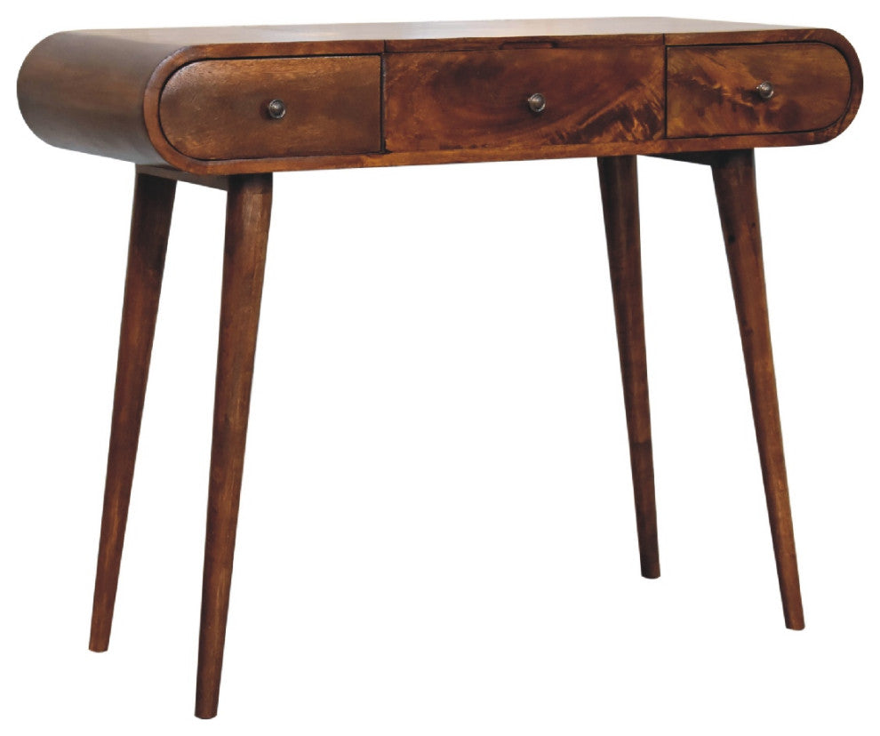 Chestnut Mirror Dressing Table