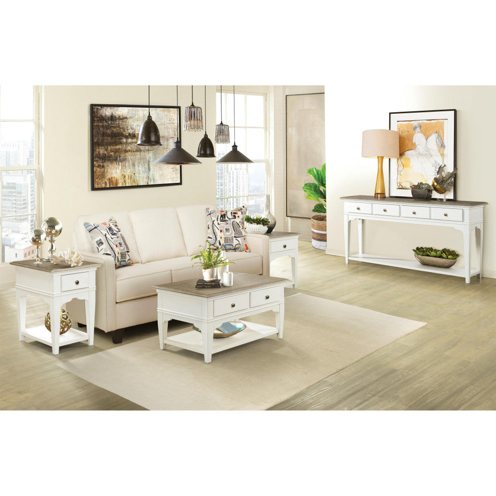 Riverside Furniture Myra Leg Side Table