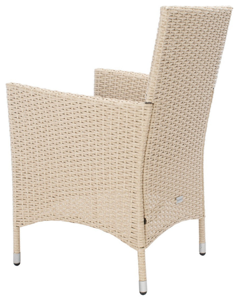 Safavieh Hailee Dining Set, Beige / White