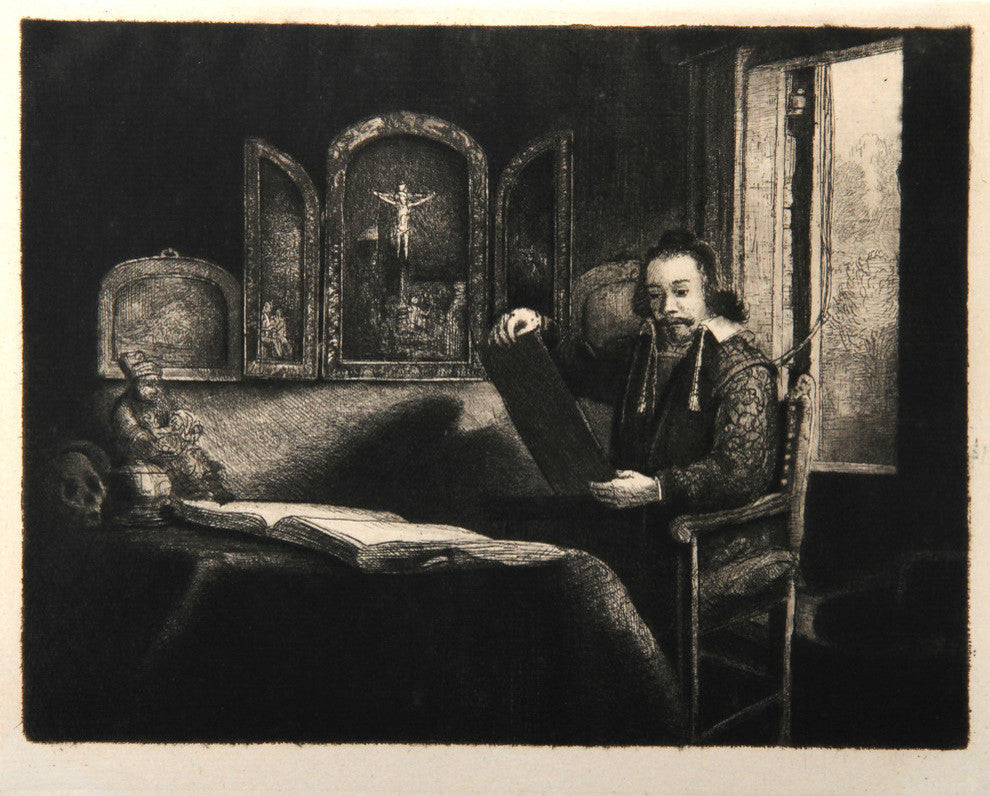 Rembrandt van Rijn "Abraham Frans, B273" Heliogravure
