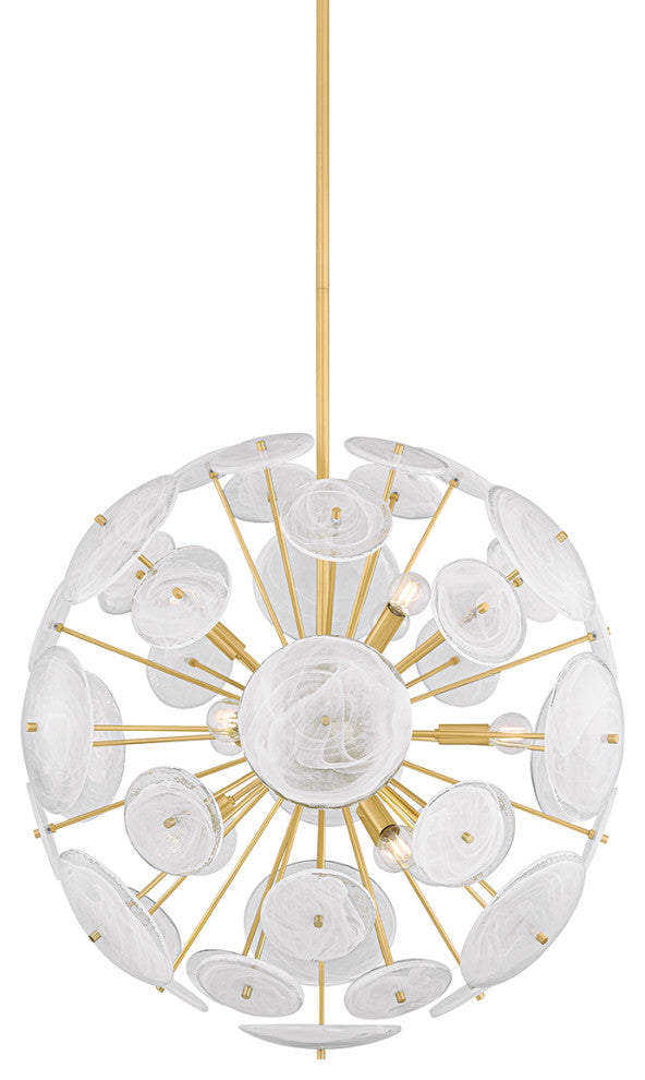 Mitzi Tamara Chandelier Aged Brass