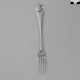 Kirk Stieff Sterling Silver Williamsburg Shell Salad Fork