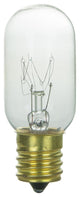 Sunlite 25 Watt T8 Tubular, Intermediate Base, Clear