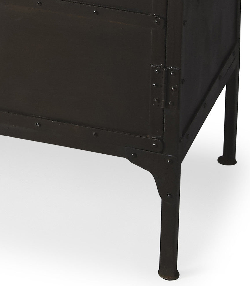 Owen Industrial Chic Console Cabinet