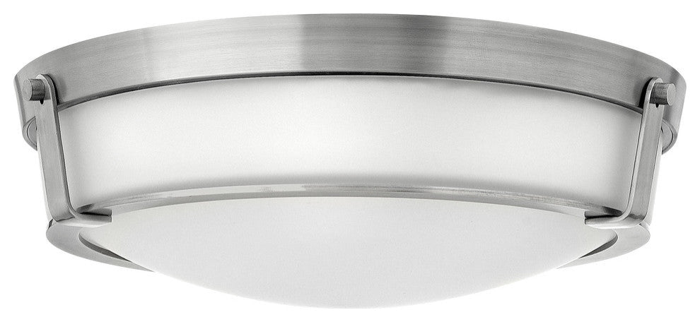 Hinkley Hathaway Foyer Large Flush Mount, Antique Nickel