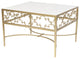 C, Fret Cocktail Table, Gold