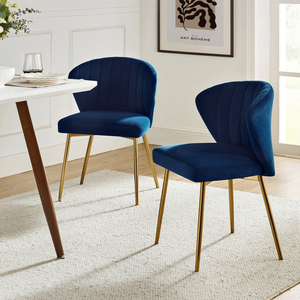 Milia Dining Chair, Navy