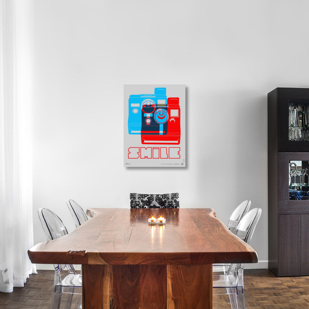 "Smile Polaroid" Poster Fine Art Print