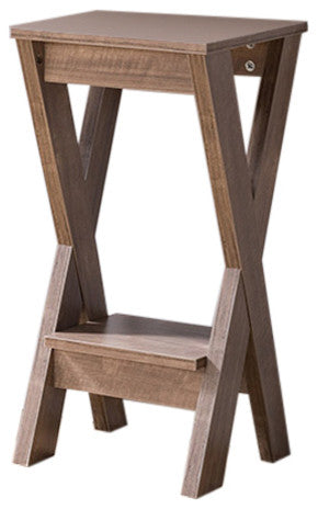 Sintechno Artistic Plant Stand with Shelf
