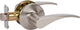 Delaney Hardware Dayton Dummy Lever, Satin Nickel, Left-Hand
