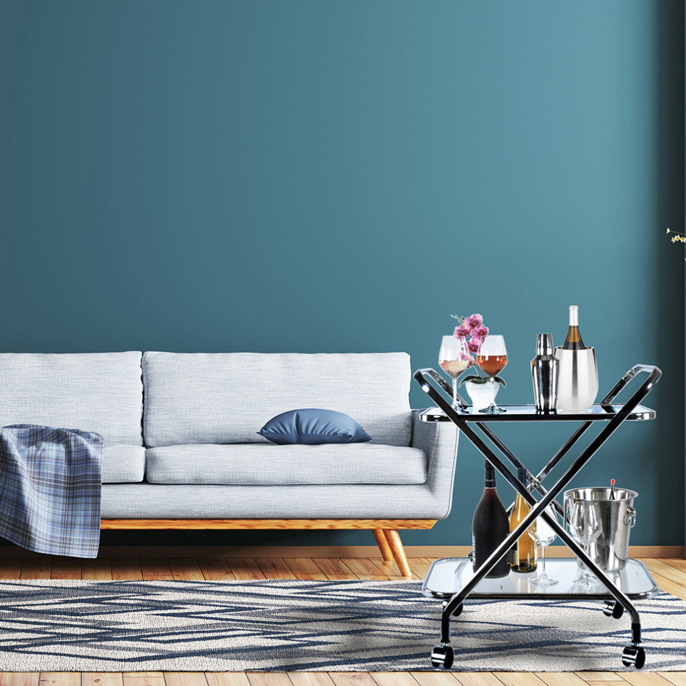 Anne Home, X-Shape Bar Cart