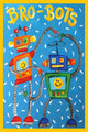 Marmont Hill, "Brobots" by Nicola Joyner Painting Print on Wrapped Canvas, 24x36