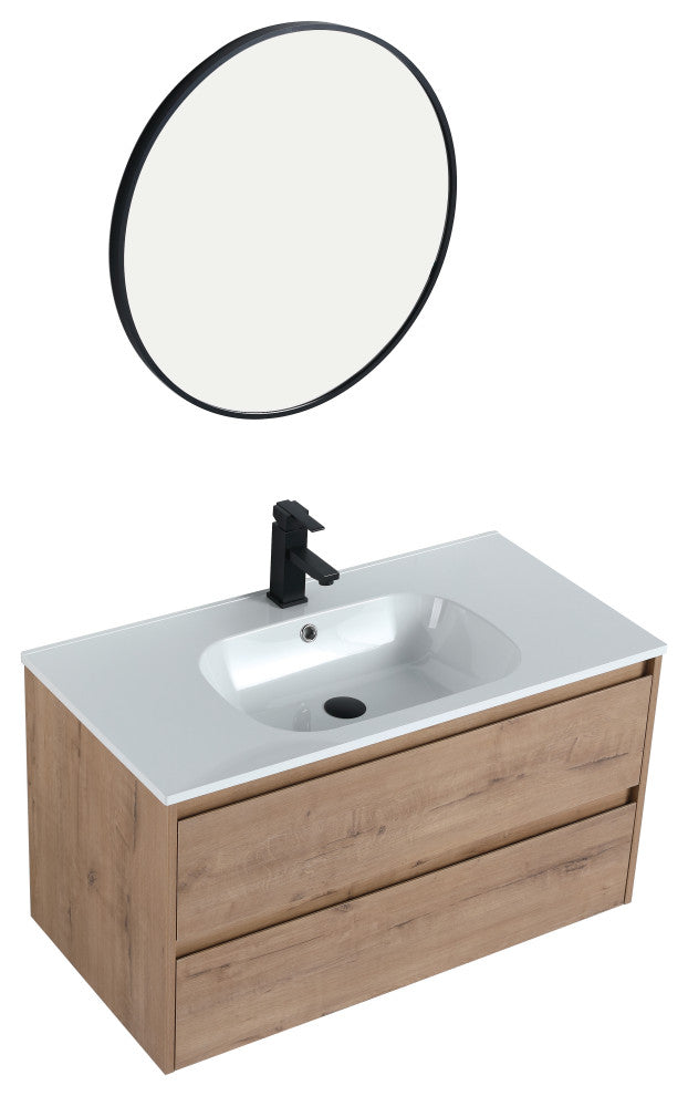 36" Sink Vanity, Plywood, Smc Top, No Faucet