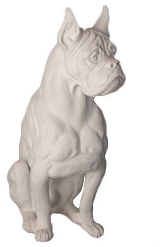 Boxer Dog 30 H Garden Animal Statue