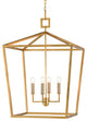 Denison Gold Large Lantern