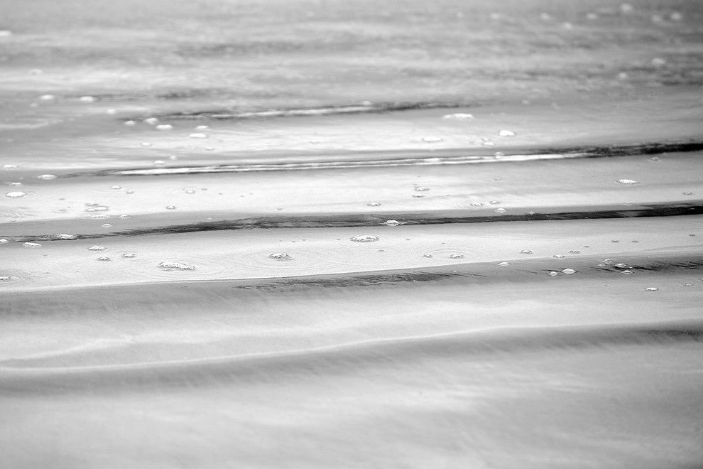 Shore Ripples Fine Art Photography Print, 30"x45", Acrylic Print