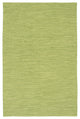 India Contemporary Area Rug, Green, 7'9"x10'6" Rectangle