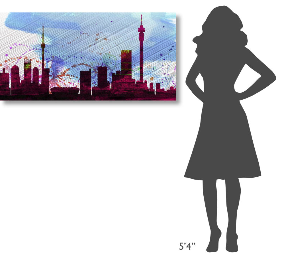 "Johannesburg City Skyline" Fine Art Print