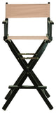 030" Director's Chair Black Frame-Tan Canvas