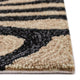 Ravella Zebra Indoor/Outdoor Rug, Black, 8'3"x11'6"