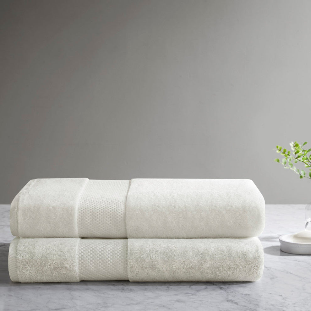 Madison Park Signature Turkish 100% Cotton Bath Sheet 2 Piece Set