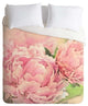 Deny Designs Lisa Argyropoulos Pink Peonies Duvet Cover - Lightweight