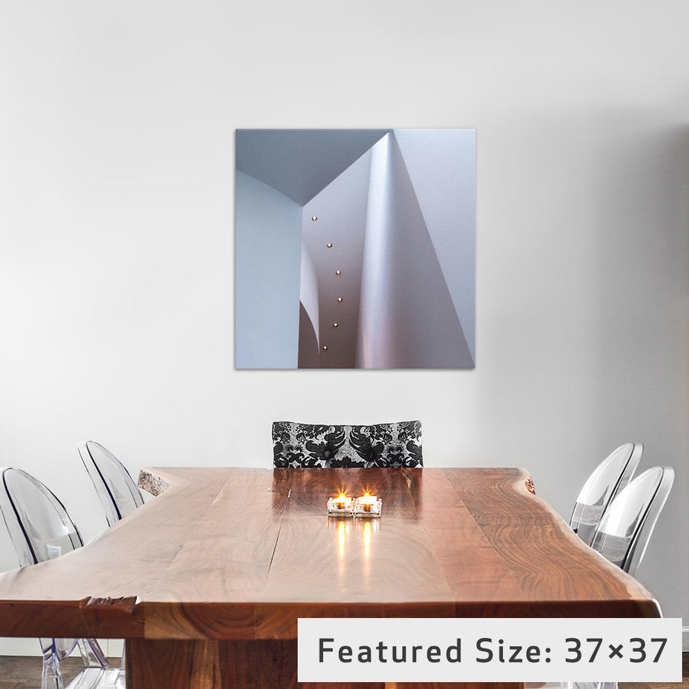"White Structures" by Carsten Velten, 26x26x1.5