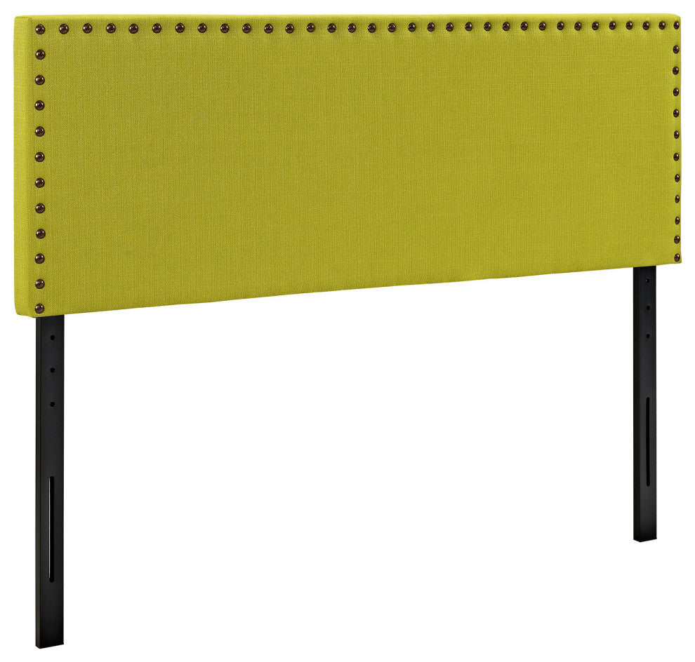 Phoebe King Upholstered Fabric Headboard